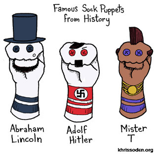 Famous Sock Puppets from History