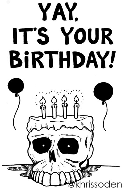 Happy Birthday Skull – Khris Soden