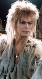 Jareth, a David Bowie-looking character